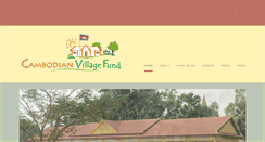 Desktop Screenshot of cambodianvillagefund.org