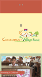 Mobile Screenshot of cambodianvillagefund.org